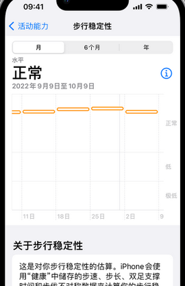 双河iPhone手机维修如何在iPhone开启'步行稳定性通知'